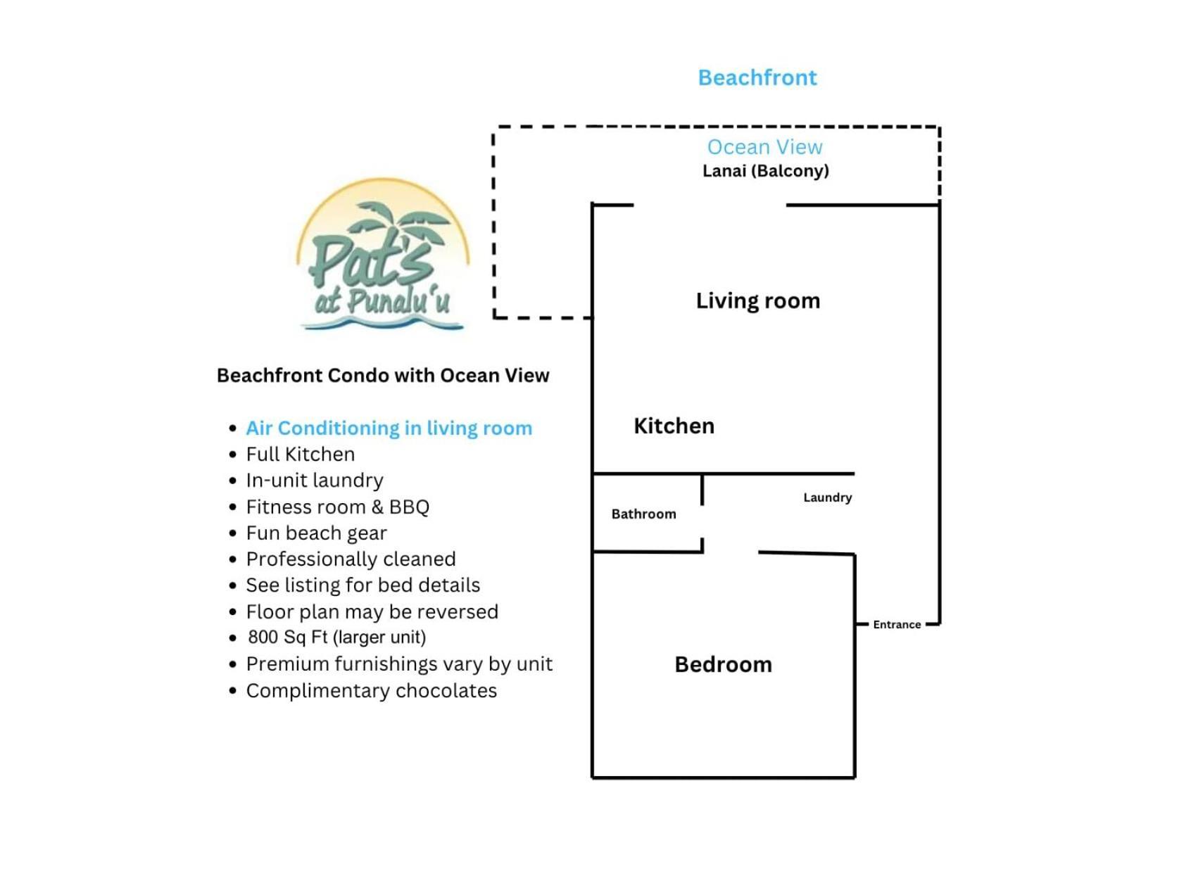 Beautiful Beachfront Condo 라이에 외부 사진